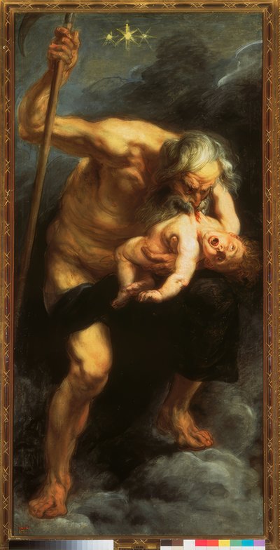 Saturn fortærer en søn af Peter Paul Rubens
