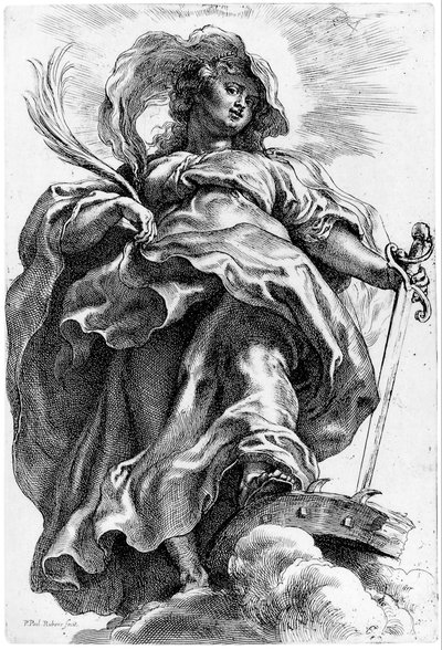 Sankt Katarina af Alexandria af Peter Paul Rubens