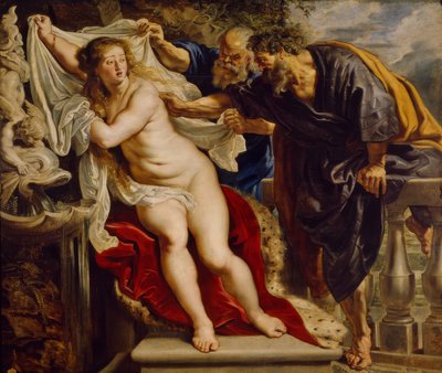Susanna og de to gamle mennesker af Peter Paul Rubens