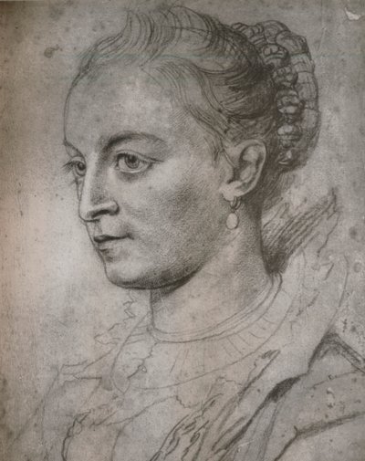 Susanne Fourment, c1600-tallet af Peter Paul Rubens
