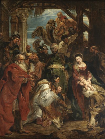 Magiernes tilbedelse af Peter Paul Rubens