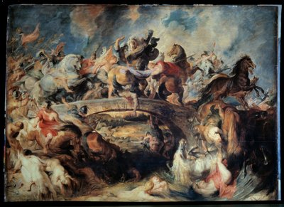 Slaget ved Amazonerne Maleri af Peter Paul Rubens af Peter Paul Rubens
