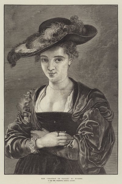 Stråhatten af Peter Paul Rubens