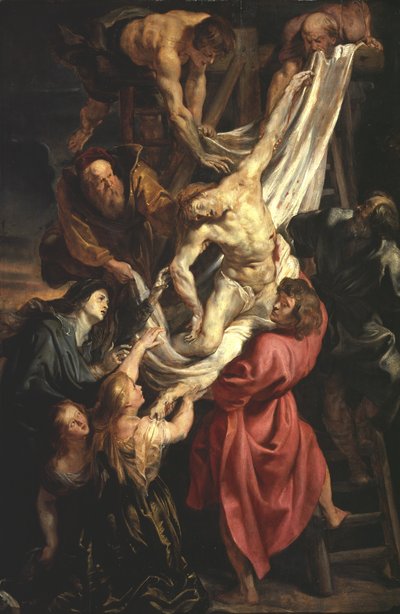 Nedstigningen fra korset, 1611 af Peter Paul Rubens