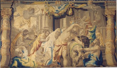 Eukaristien besejrer de hedenske ofre, Bruxelles, anden halvdel af det 17. århundrede af Peter Paul Rubens
