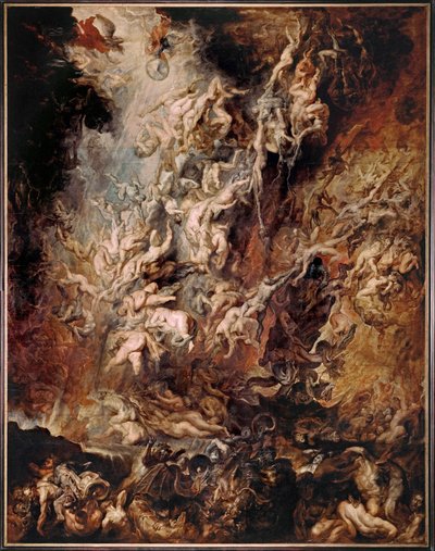 The Fall of the Damned (maleri på egetræ) af Peter Paul Rubens