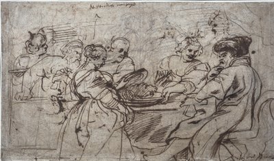 Herodes fest (recto) af Peter Paul Rubens