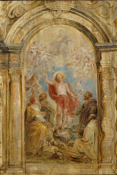 Eukaristiens forherligelse, ca. 1630-32. af Peter Paul Rubens