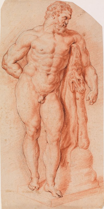 Der Farnesische Herkules, Neapel af Peter Paul Rubens