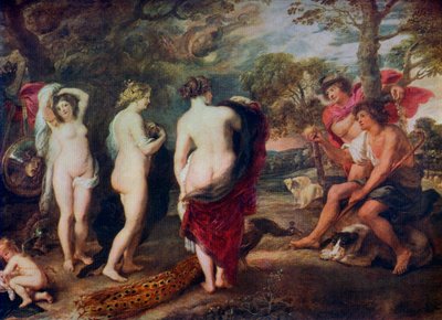 The Judgment of Paris, c1635-1638, 1912. af Peter Paul Rubens