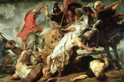 Løvejagten af Peter Paul Rubens