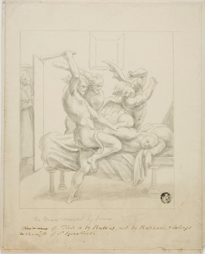 Manden plaget af drømme af Peter Paul Rubens