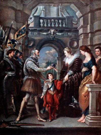 Medici-cyklussen: Henri IV tager af sted til krigen i Tyskland, 20. marts 1610, 1621-1625. af Peter Paul Rubens