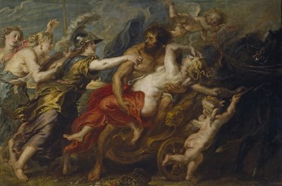 Voldtægten af Proserpina, 1636-1638 af Peter Paul Rubens