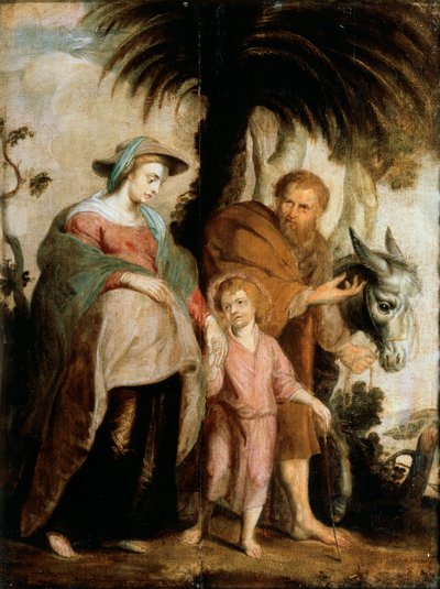 Hjemkomsten fra Egypten, 1614. af Peter Paul Rubens
