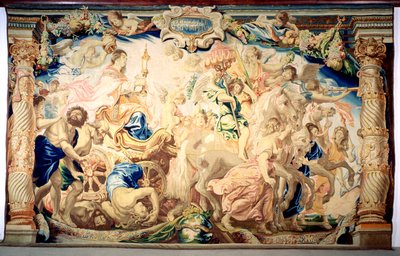 Eukaristiens triumf (tæppe) af Peter Paul Rubens