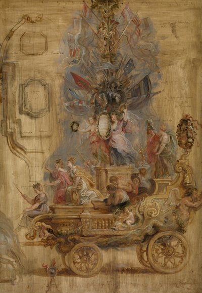 Triumfvognen af Kallo, 1638. af Peter Paul Rubens