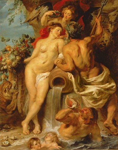 The Union of Earth and Water, ca. 1618 (olie på lærred) af Peter Paul Rubens