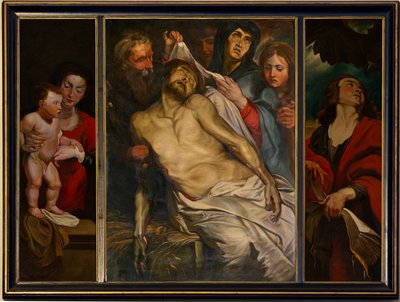 Klagesangen over den døde Kristus af Peter Paul Rubens
