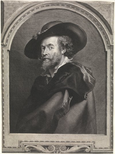 Maleren Peter Paul Rubens (stik) af Peter Paul Rubens