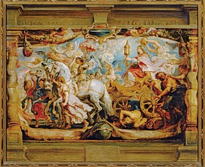 Kirkens triumf (maleri på lærred) af Peter Paul Rubens
