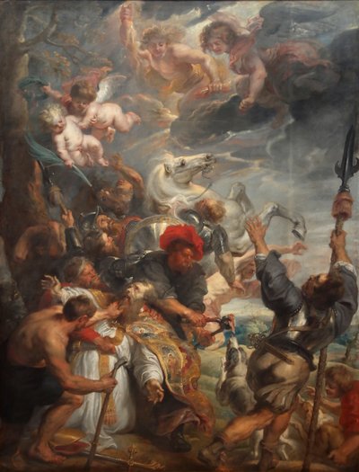 Sankt Livinus martyrium af Peter Paul Rubens and workshop