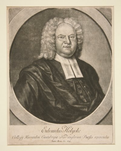 Edvardus Holyoke af Peter Pelham