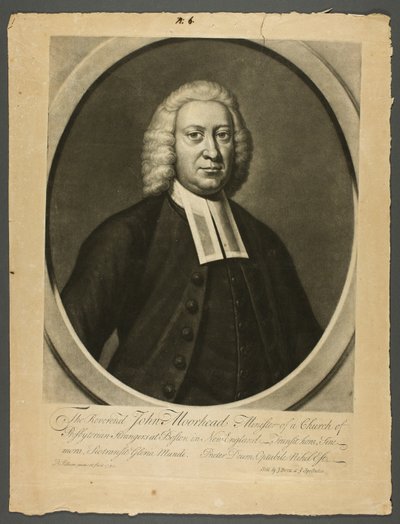 Pastor John Moorhead af Peter Pelham
