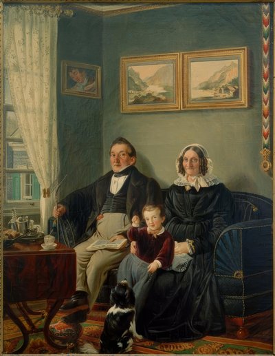 Johann Peter Keuchen og Sophie Karoline Keuchen geb af Peter Schwingen