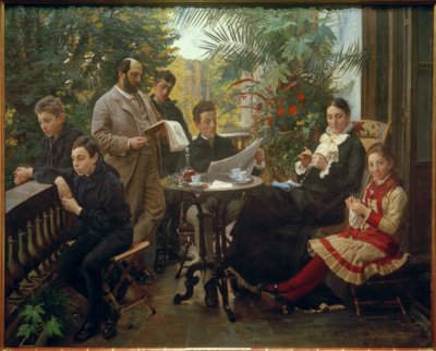 Hirschsprung, Heinrich; Dansk tobaksproducent, protektor og kunstsamler (grundlægger af Hirschsprung -samlingen i København); København 7 af Peder Severin Krøyer