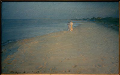 Sommeraften på sydstranden, Skagen af Peder Severin Krøyer
