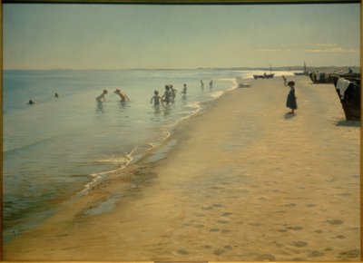 Sommerdag på Skagens sydstrand af Peder Severin Krøyer