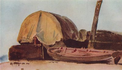 Både, c1800-tallet af Peter de Wint