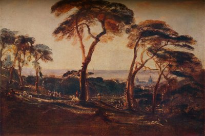Greenwich Park, c1822 af Peter de Wint