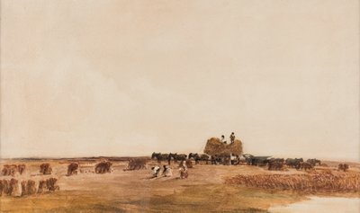Harvest Time, ukendt dato (akvarel på papir) af Peter de Wint