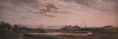 Lancaster, Lancashire af Peter de Wint