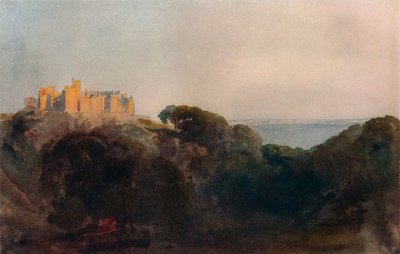 St.Donats Castle, Glamorganshire, 1924 af Peter de Wint