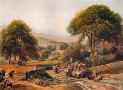 The Harvesters Return, c1804-1849, 1936 af Peter de Wint