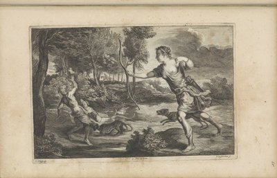 Diana i Actaeon af Peter van Liesebetten