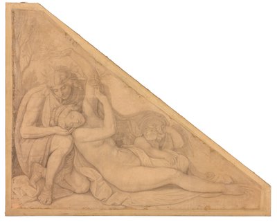 Apoll und Daphne af Peter von Cornelius
