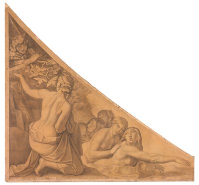 Artemis und Aktaion af Peter von Cornelius
