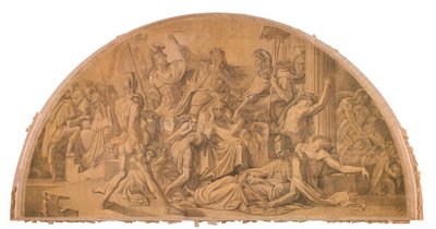 Der Untergang Trojas af Peter von Cornelius