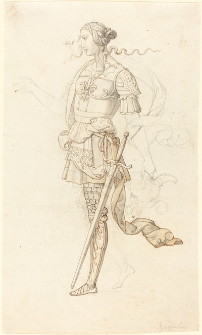 Erminia af Peter von Cornelius