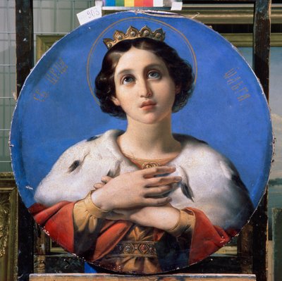 Sankt Olga, prinsesse af Kiev af Petr Mikhailovich Shamshin