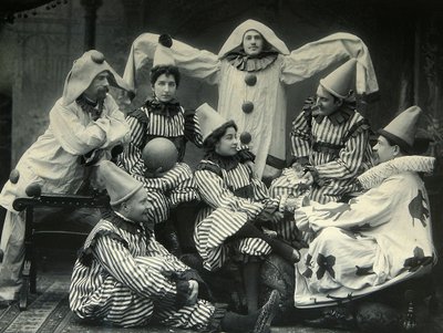Teaterkomposition. Platinotypie af Pyotr Petrovich Pavlov (1860-1925) af Petr Petrovich Pavlov