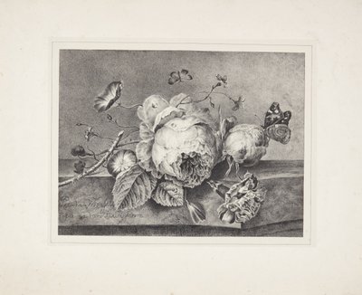 Blomsterstilleben af Petronella van Woensel