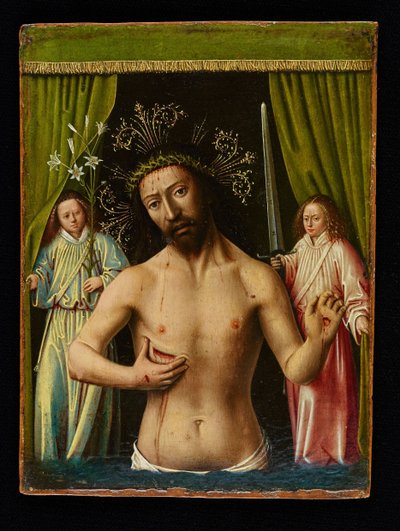 Kristus som sorgens mand, 1450. af Petrus Christus