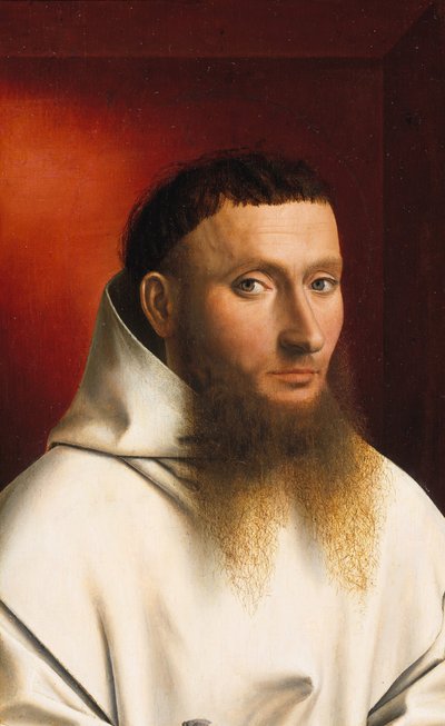 Portræt af en karteuser, 1446. af Petrus Christus