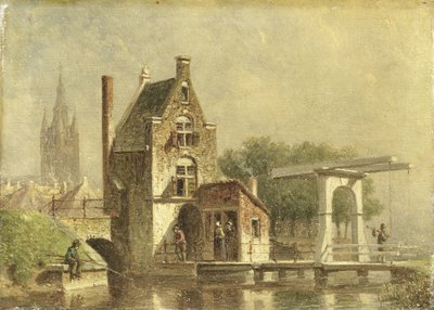 Koporten i Delft af Petrus Gerardus Vertin