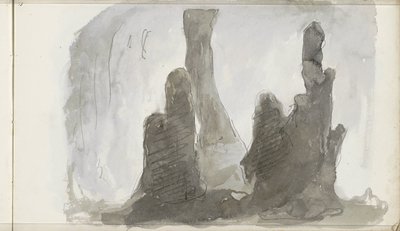stalagmitter af Petrus Johannes Schotel
